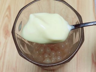 4、奶茶三兄弟,再加入布丁。