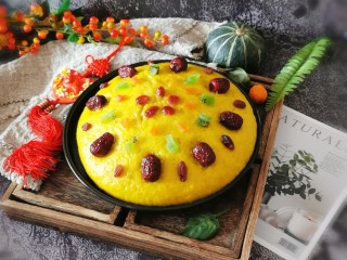 16、南瓜蒸糕,凉凉即食