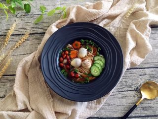 22、鹌鹑蛋空心面,成品图