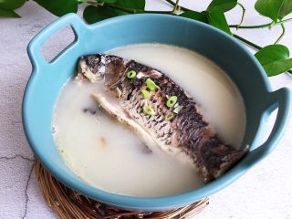 11、鲫鱼浓汤,成品