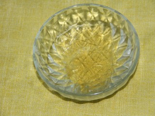 5、橘子果冻,冷水泡软