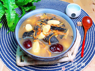 17、虫草花乌鸡汤,满满的能量！