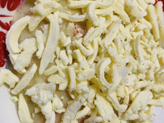 11、芝士焗土豆泥,撒芝士碎