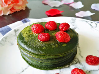 12、菠菜蜂蜜小薄饼,成品图