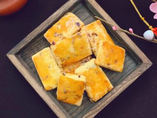 17、蔓越莓奶酥,成品