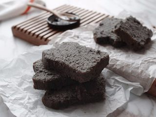 15、黑芝麻磅蛋糕,成品图