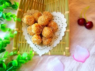 18、南瓜小麻薯,成品。香甜软糯特别好吃。