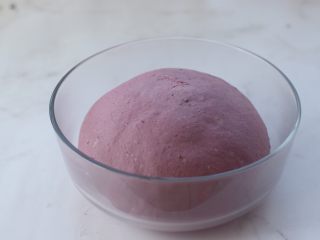 9、紫薯欧包,约两倍大即可