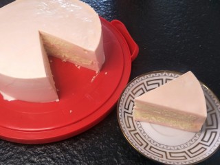 22、奶油生日蛋糕（无需抹面）,吃的时候热刀切超级顺滑