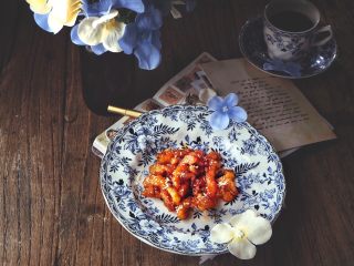 17、简单快手的 酸甜糖醋鱼柳,出锅装盘，开吃吧~