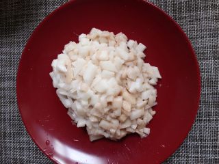 3、山药瘦肉粥,山药切碎末