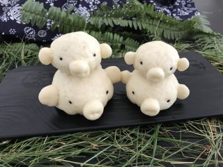 20、中式点心～自创猪仔包之“猪出没”,一家四口子????出动啦