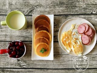 5、软软奶香玉米饼,你的早饭好了，开动吧！