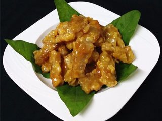 12、琥珀琉璃肉,趁热食用味道最佳