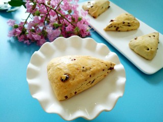 14、蔓越莓司康,成品图