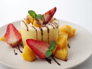 15、堡尔美克奶油水果杯(小嶋老师海绵蛋糕),成品