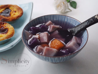 13、自制芋圆,当早餐很不错哦！