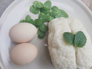 1、奶香薄荷馒头片,第一步永远的食材准备～