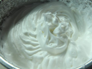 6、熔岩夹心蛋糕,打到这个状态即可。