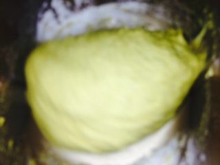 2、南瓜全麦面包,开始一次搅拌