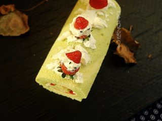 17、彩条蛋糕卷,分享