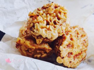 13、炸藕盒,捞出控油