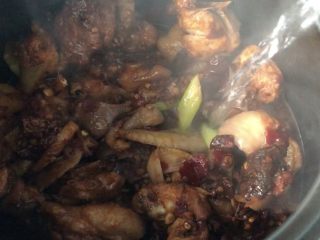 10、#感恩节食谱#麻辣豆瓣红薯鸡块,加热水!