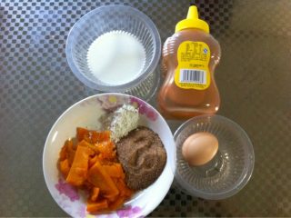 9、南瓜派,准备 派陷材料