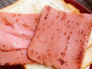 4、简易三明治,准备铺层就可以了 