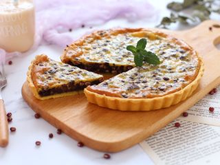 20、奶油红豆派,成品图