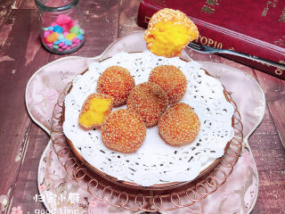 17、南瓜芝麻球,来一个尝尝吧！