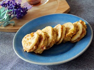 23、香炸藕盒,装盘