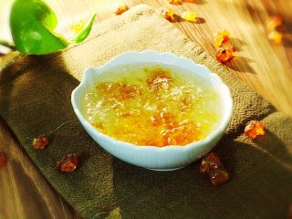 7、桃胶雪燕羹,成品