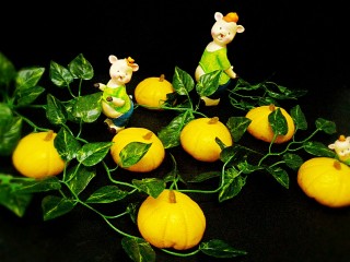 26、南瓜甜包,成品图,猪宝宝们齐上阵????????????????????????