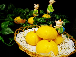 27、南瓜甜包,成品图,萌萌哒????????????????????????????????