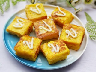 17、好吃到爆的港式西多士,好吃到停不下来。