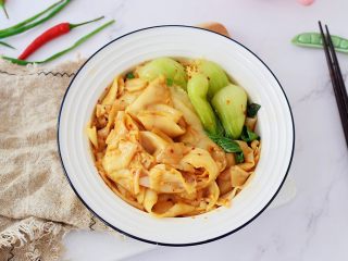 19、饺子皮油泼面,成品图