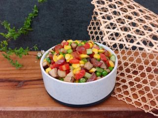 17、新年宴客菜-满堂彩,色彩缤纷、粒粒饱满、口感脆嫩的满堂彩就做好啦