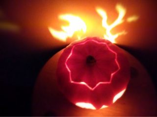 8、万圣节南瓜灯,如图反面