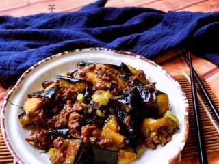 16、肉末烧茄子,成品2