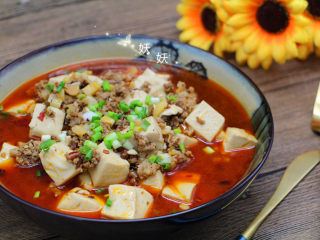 14、肉沫烧豆腐,成品