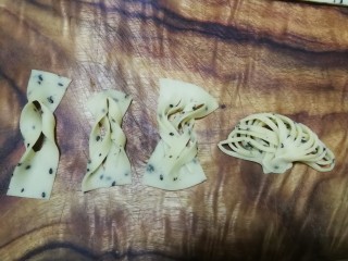 17、年味～花式炸麻叶,四种麻叶整形方法做出来的样子