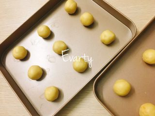 11、玛格丽特小饼干,取出粉团，每个12克左右，揉成小圆团