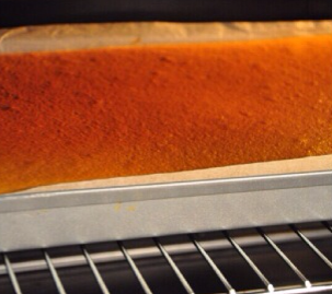 12、小山卷,入提前预热好的烤箱