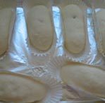 9、港式栗子包,面团二次发酵完成，在表面抹一层蛋液