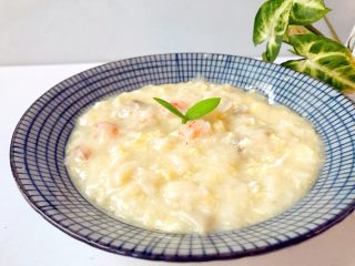 6、宝宝辅食:鲜虾平菇面疙瘩汤-10M ,搞定,宝宝我要开动喽!