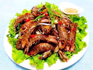 11、椒盐虾爬子,虾爬营养丰富值得拥有