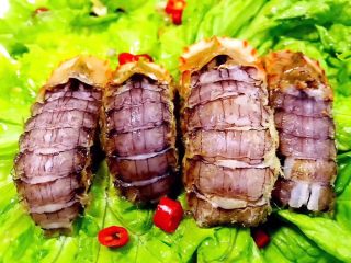 12、椒盐虾爬子,虾爬的肉肉入口肉质鲜嫩爽口