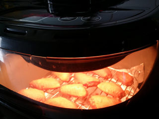 6、奥尔良烤鸡翅 ,合上盖子