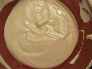 14、新手奶油小西饼——少油少糖,面糊完成。